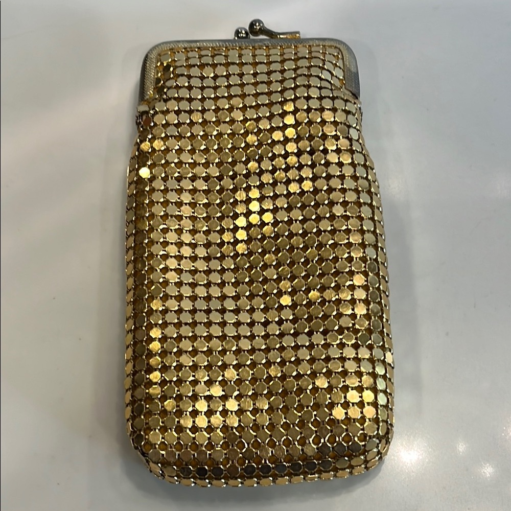 Vintage Soft Metallic Mesh Cigarette Case/Purse. Closures works Y&S Original